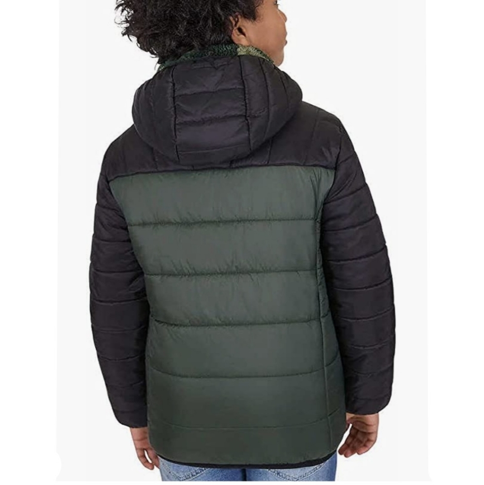🥳FINAL PRICE👍NWT‼️Eddie Bauer Kid's Youth Deer Harbor REVERSIBLE Hooded Jacket - Picture 12 of 16